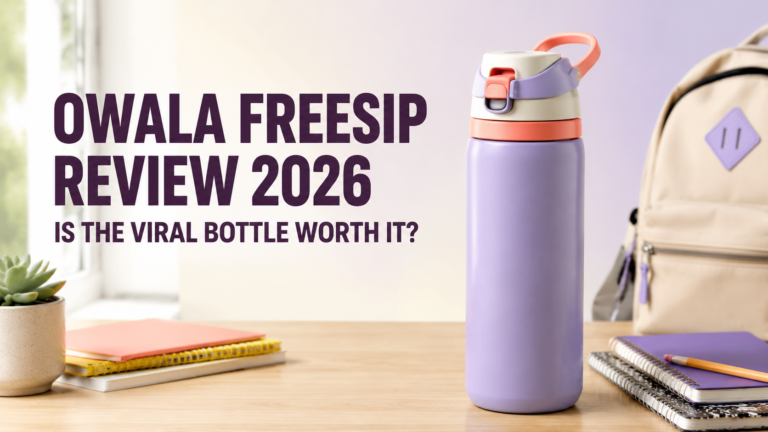 Owala FreeSip Review 2026 – Is the Viral Bottle Worth It?